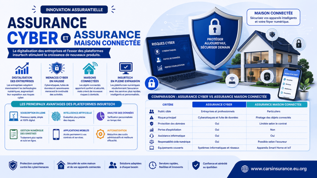 Assurance Cyber et Assurance Maison Connectée